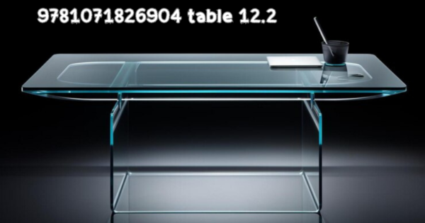 Understanding 9781071826904 Table 12.2: Insights and Analysis